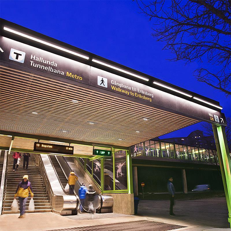 Line safe, en komplett familj linjära armaturer för infrastruktur