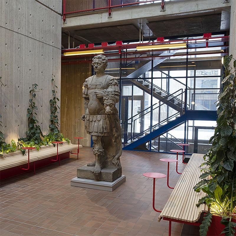Projektritad belysning i Karlahuset
