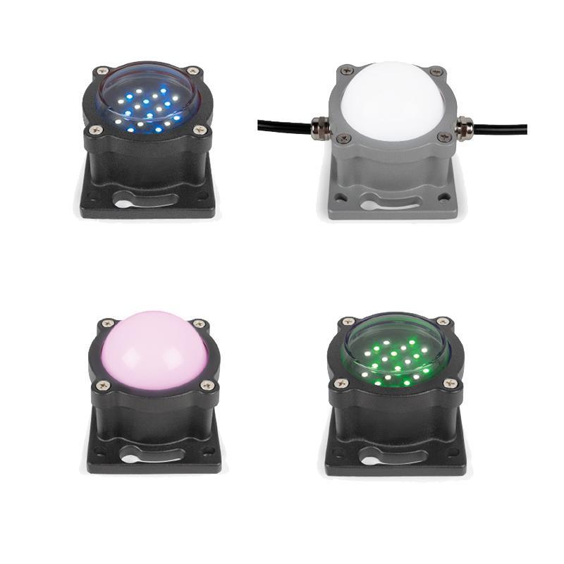 Pumpstation P40 Hyttan med inspirerad fasadbelysning